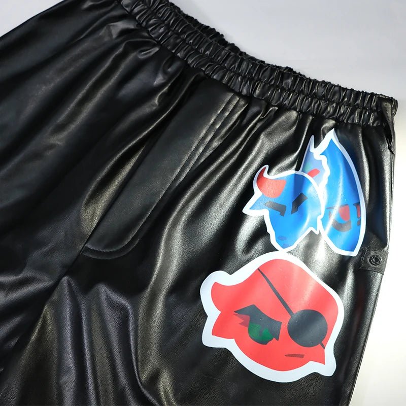 Traje de Cosplay de Ezreal Heartsteel de LOL - Juego LOL HEARTSTEEL GQ - Traje Negro Unisex para Halloween con Gafas - Fantasia Cosera