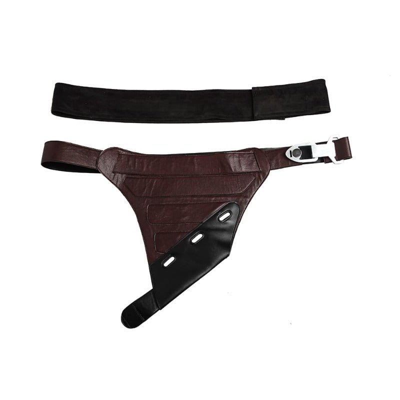 Traje de Cosplay de Yondu Udonta para Adultos y Niños | Outfit de Película en Cuero Marrón para Halloween - Fantasia Cosera