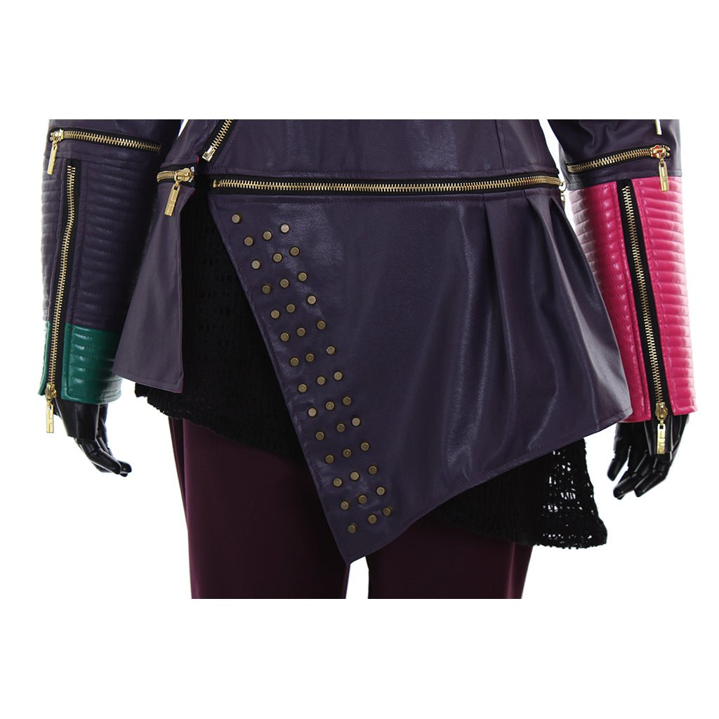Traje de Cosplay de Mal de Descendientes - Conjunto de Chaqueta y Pantalones Hechos a Medida para Halloween - Fantasia Cosera