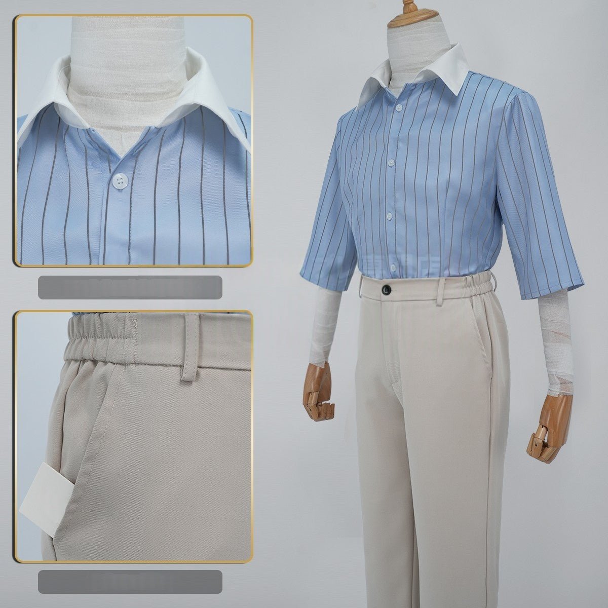 Traje de Cosplay Osamu Dazai Bungo Stray Dogs - Outfit Anime de Alta Calidad - Fantasia Cosera