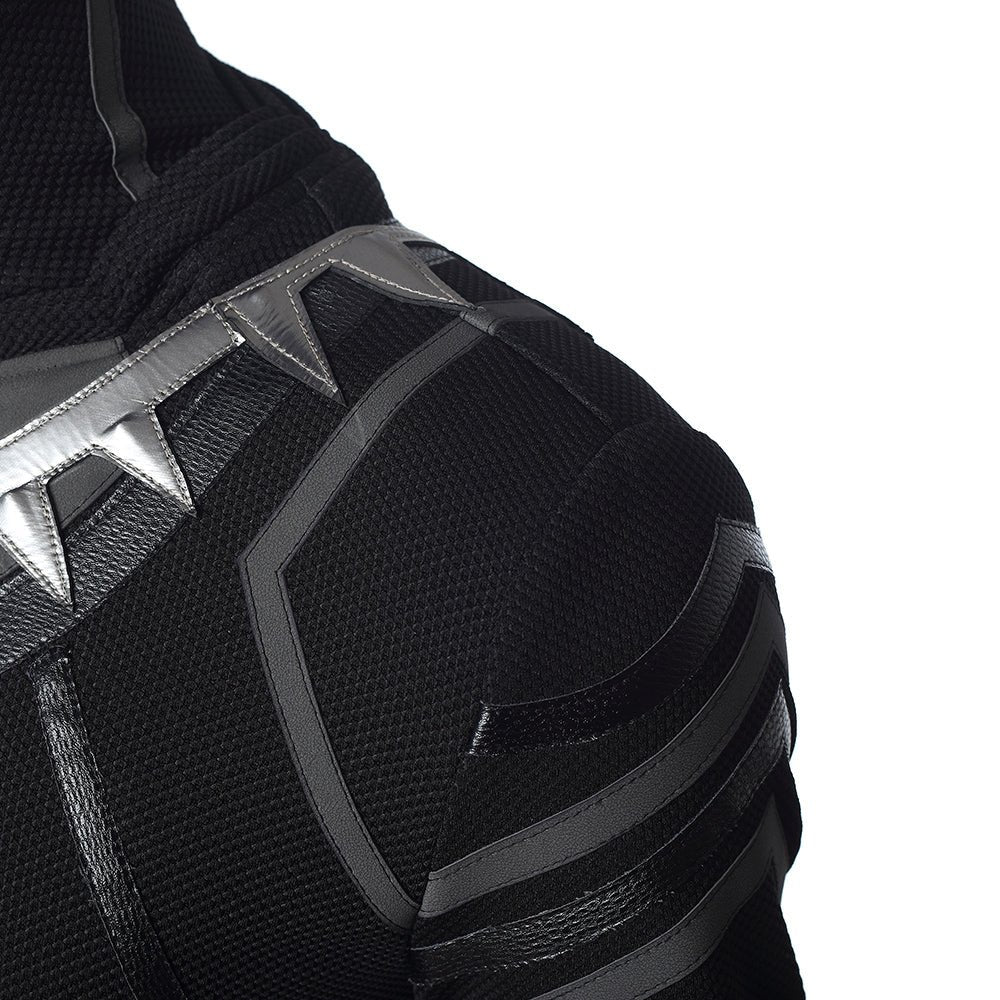 Traje de Cosplay de Pantera Negra - Edición de Película - Fantasia Cosera