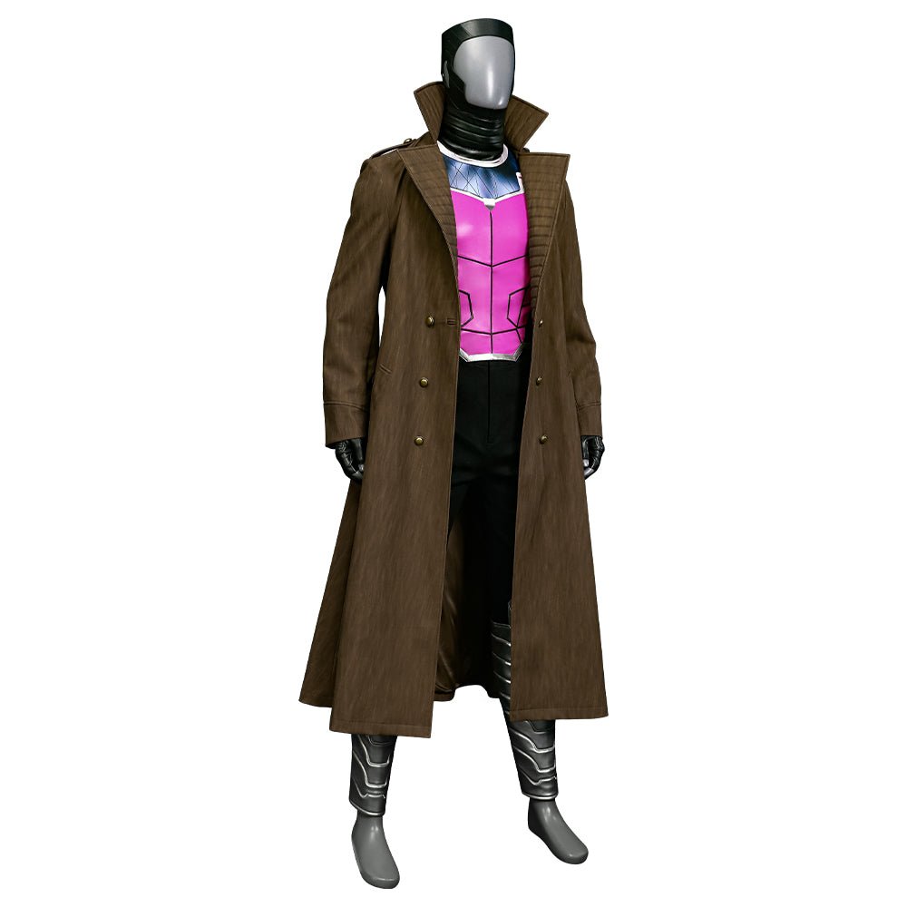 Traje de Cosplay de Gambit de Deadpool 3 - Réplica de Película de Calidad Premium - Fantasia Cosera