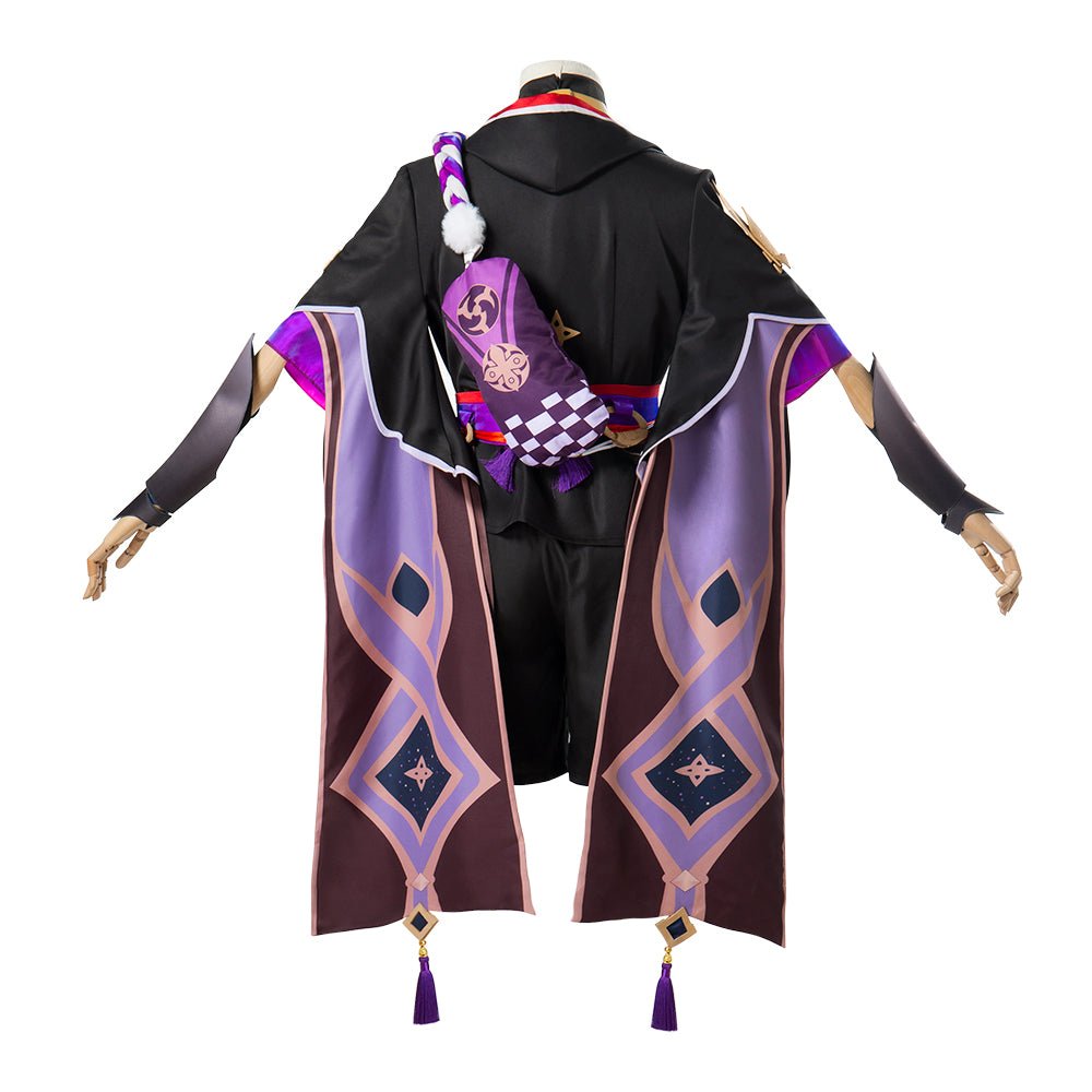 Traje de Cosplay de Scaramouche - Genshin Impact - Outfit Premium de Anime para Roleplay - Fantasia Cosera