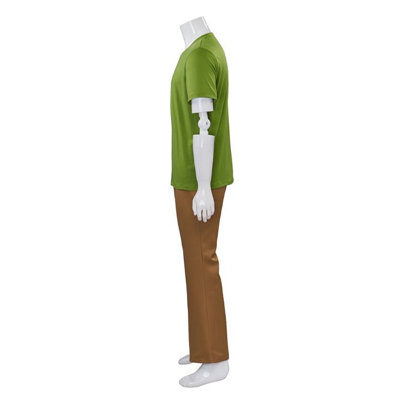 Disfraz Verde Desgastado para Hombres – Outfit de Cosplay de Anime para Halloween con Camisa y Pantalones - Fantasia Cosera
