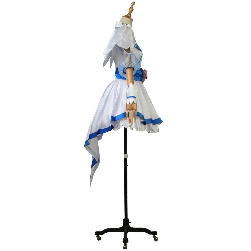Traje de Cosplay de Cure Ange Yakushiji Saaya de Hugtto! Pretty Cure para Adultos - Fantasia Cosera