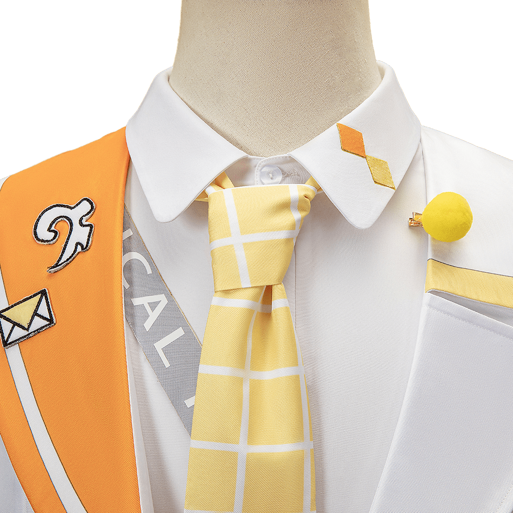 Traje de Cosplay Kagamine Len Magical Mirai 2024 - Atuendo para Performances Musicales - Fantasia Cosera