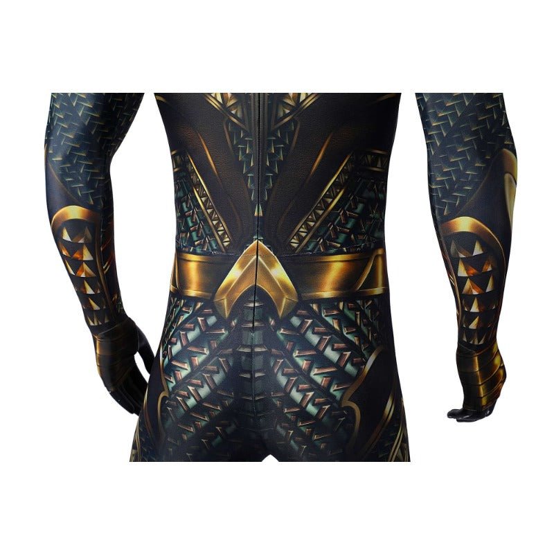 Traje de Aquaman para Hombre - Disfraz de Cosplay de Superhéroe de DC Comics para Halloween y Carnaval - Fantasia Cosera