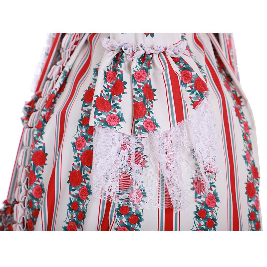 Vestido de Gala Rococó Marie Antoinette | Traje de Cosplay para Eventos - Fantasia Cosera