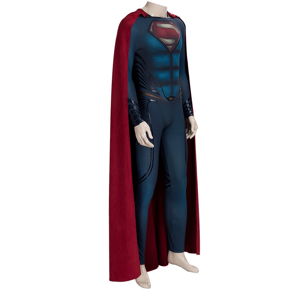 Traje de Cosplay de Superman El Hombre de Acero 2 - Réplica de Película de Alta Calidad - Fantasia Cosera