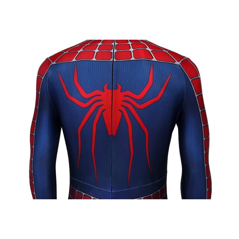 Traje de Cosplay de Spider-Man 2 Tobey Maguire Body Zentai Ajustado - Fantasia Cosera