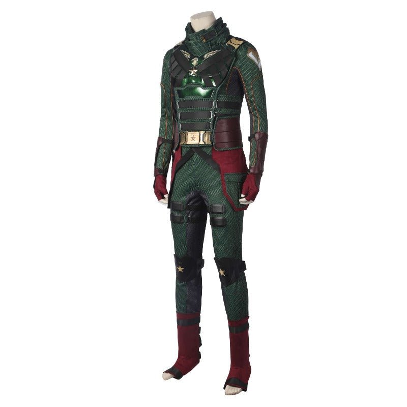 Traje de Cosplay de Soldier Boy de Alta Calidad, Disfraz de Héroe Americano para Halloween - Fantasia Cosera