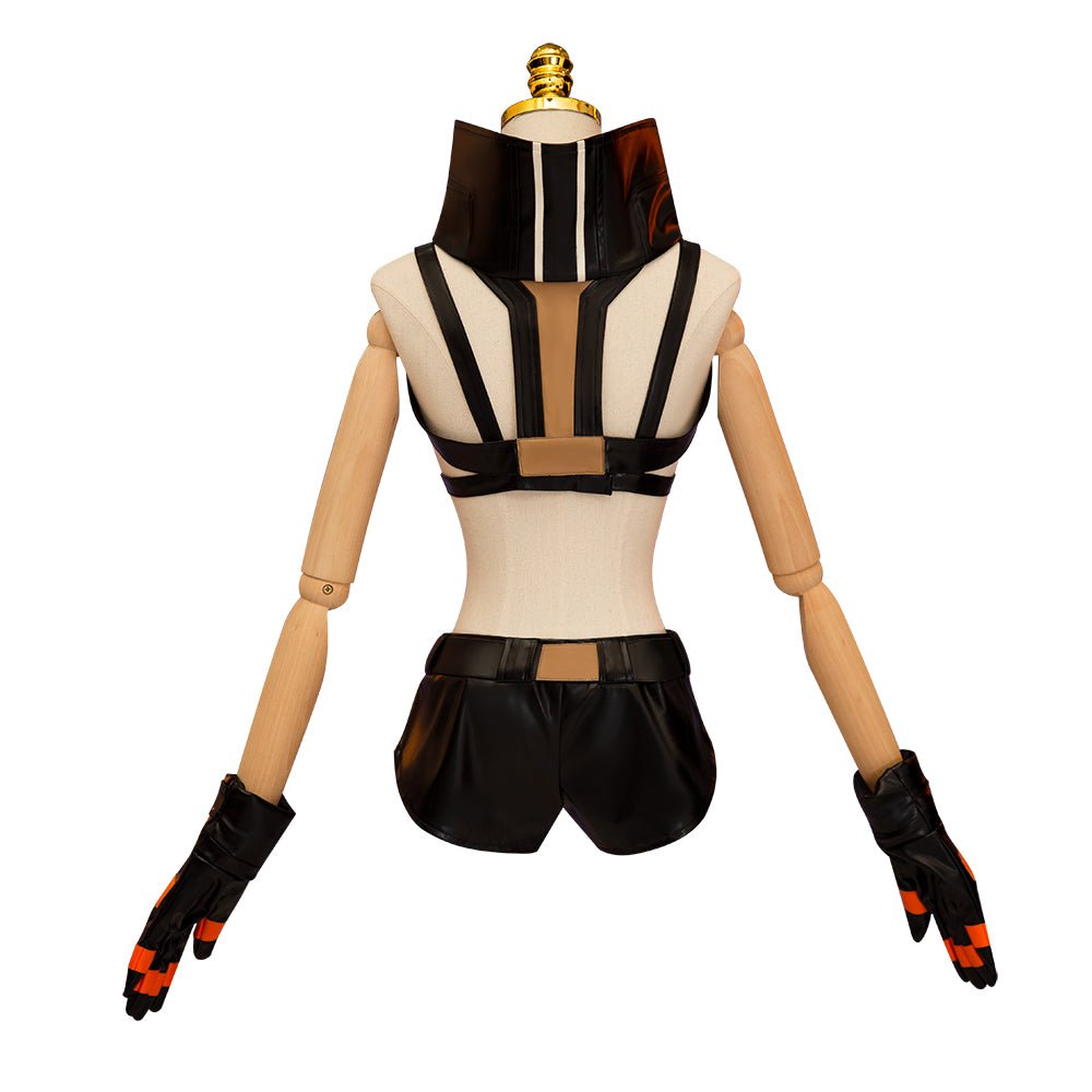 Traje de Cosplay de Black Rock Shooter para Mujer - Conjunto Completo para Fiesta de Halloween - Fantasia Cosera