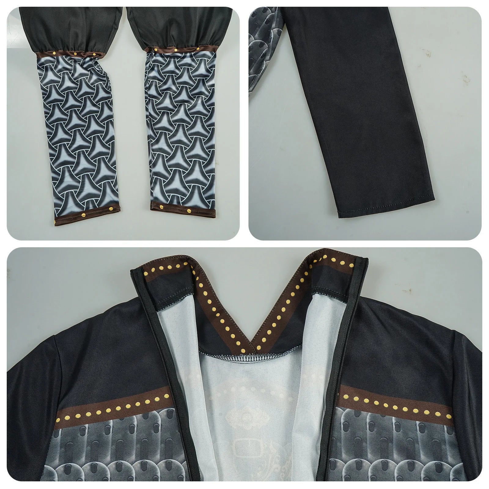 Traje de Cosplay de Erlang Shen – Black Myth Wukong Yang Jian | Disfraz de Batalla para Adultos - Fantasia Cosera