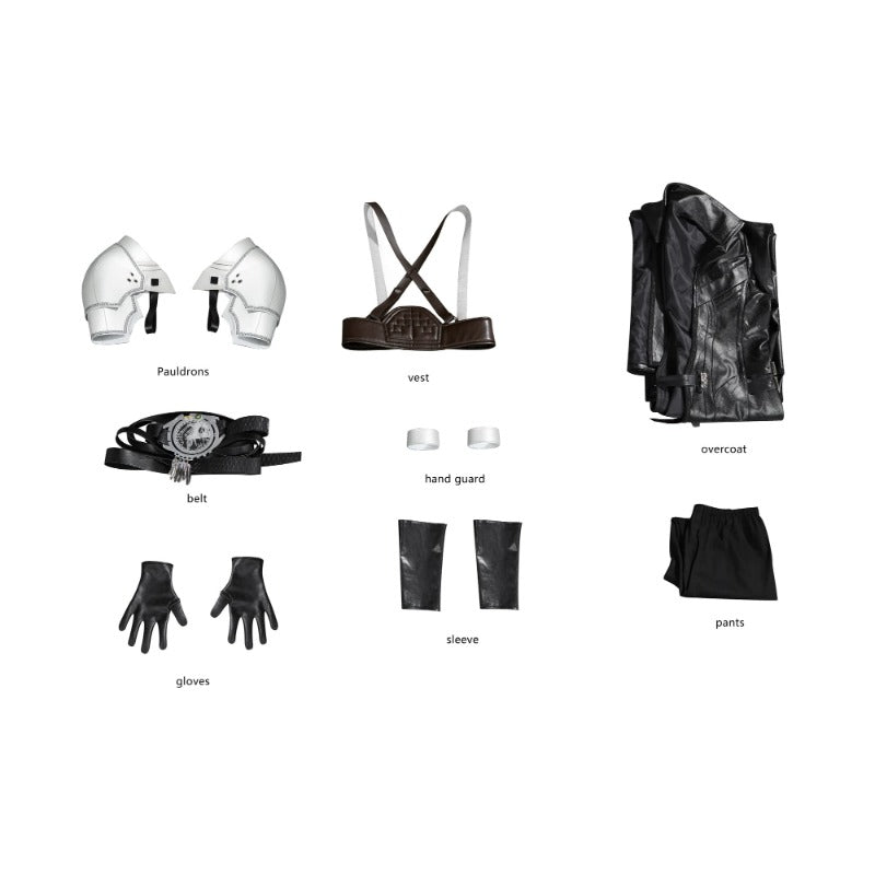 Traje de Sephiroth de FF7 Remake Edición Deluxe para Adultos - Disfraz de Halloween Personalizado - Fantasia Cosera
