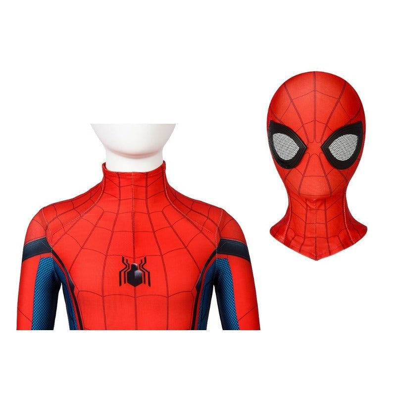 Traje de Spider-Man Homecoming para Niños - Disfraz de Halloween y Cosplay - Fantasia Cosera