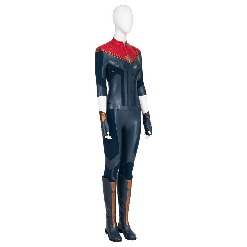 Traje de Cosplay de Captain Marvel II Carol Danvers - Fantasía Cosera - Fantasia Cosera