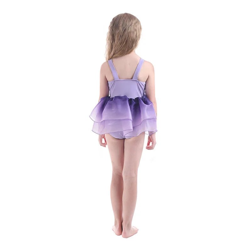 Traje de Baño Una Pieza Princesa Verano para Niñas de 3-14 Años - Fantasia Cosera