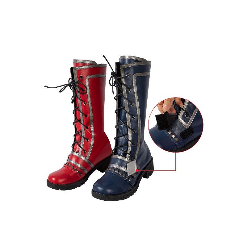 Traje de Cosplay de Harley Quinn Suicide Squad: Mata a la Liga de la Justicia Disfraz de Halloween - Fantasia Cosera