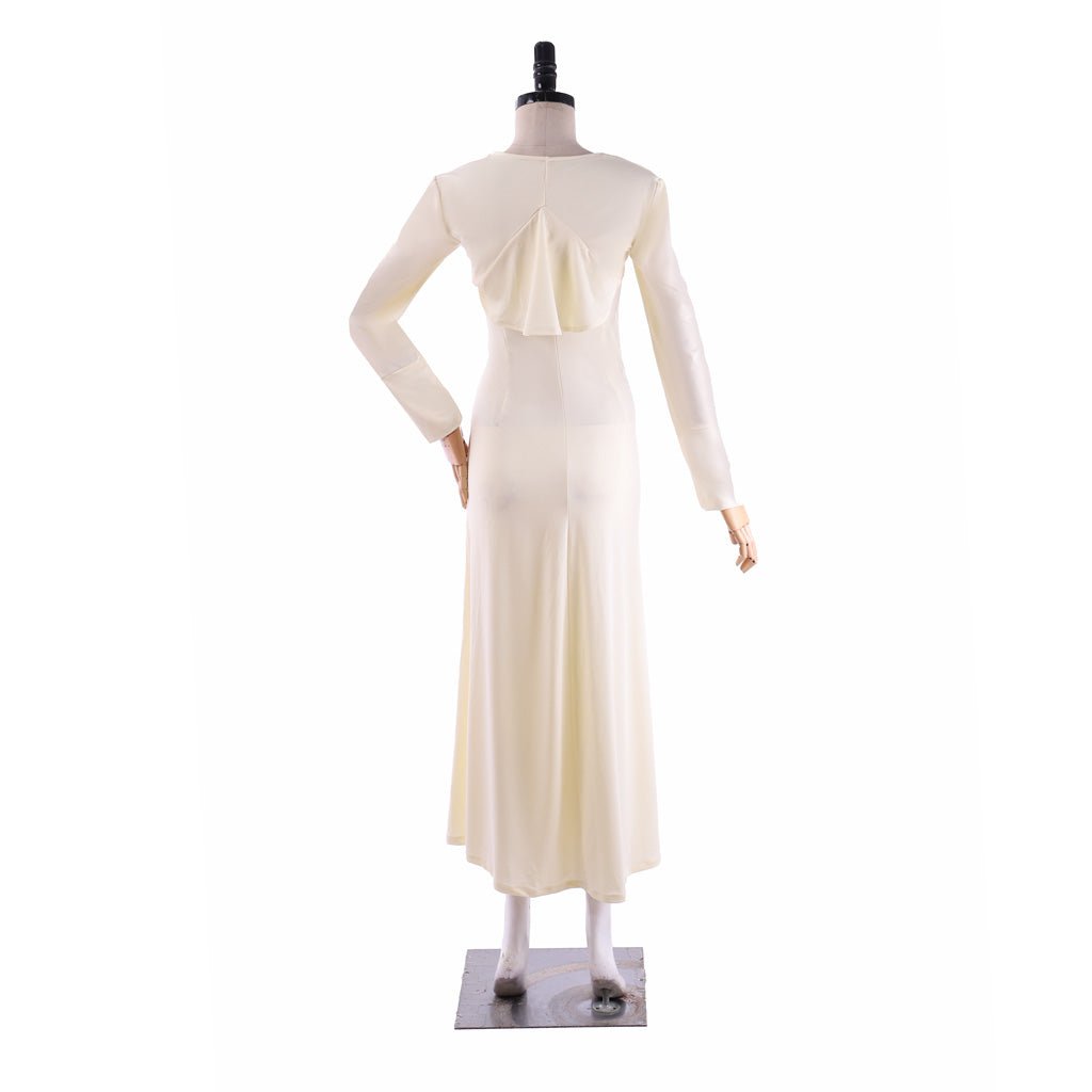 Vestido de Cosplay de la Vampira Madam Alcina Dimitrescu | Traje de Dama Vampira de Pueblo Malvado - Fantasia Cosera