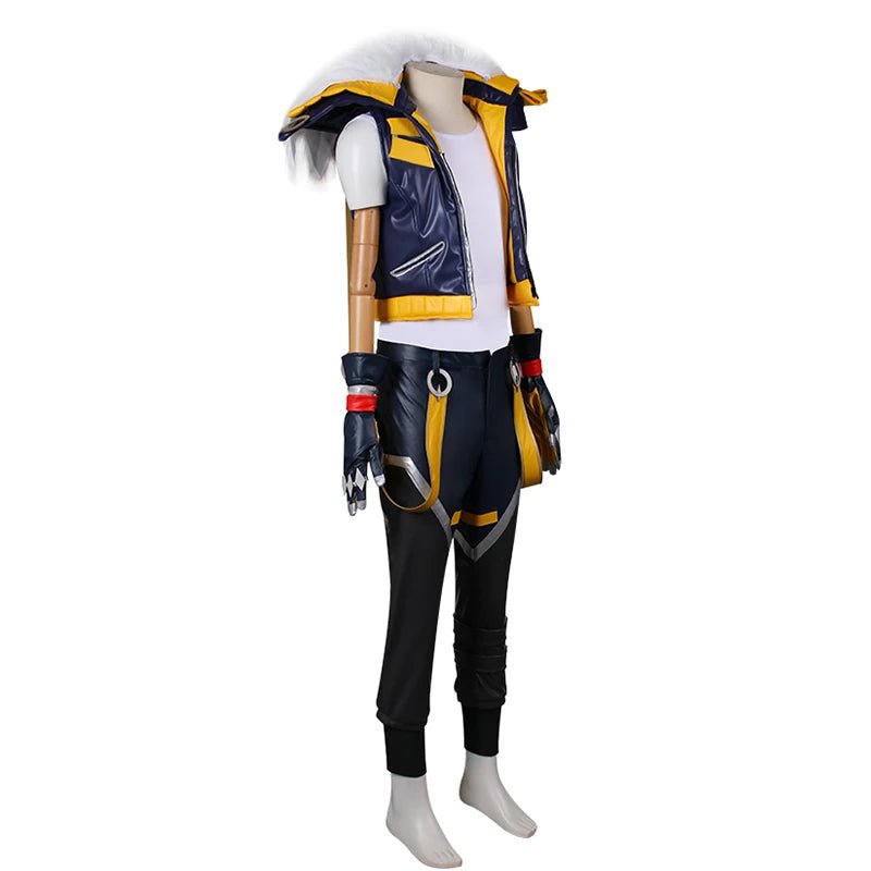 Traje de Cosplay de Sett Heartsteel de LOL para Hombres Adultos - Juego de Rol y Fantasía - Fantasia Cosera