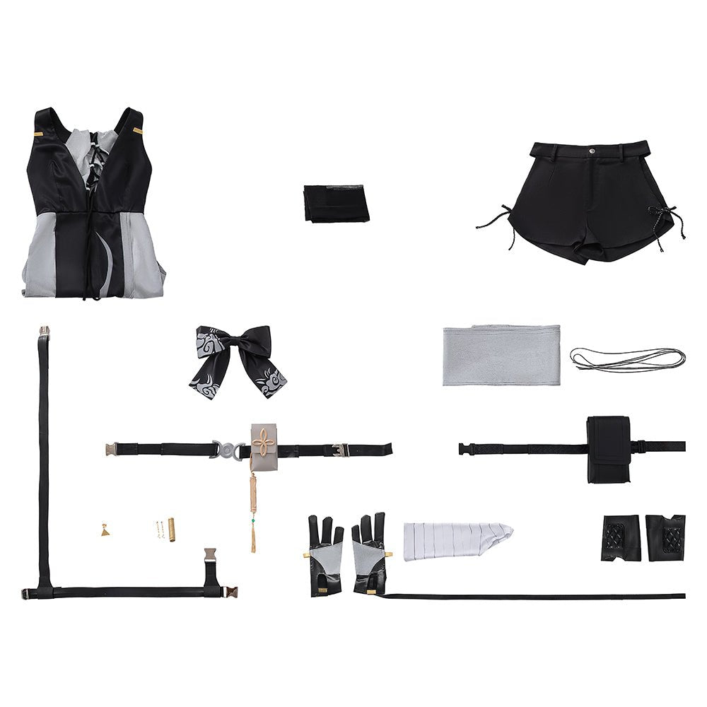 Traje de Cosplay de Rover Femenino de Wuthering Waves - Disfraz Inspirado en el Juego para Halloween - Fantasia Cosera