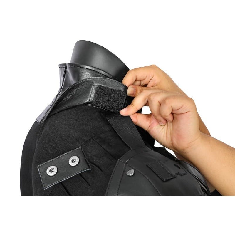 Traje de Cosplay de Piel PU de la Versión de la Película de Batman para Halloween y Fiestas - Fantasia Cosera