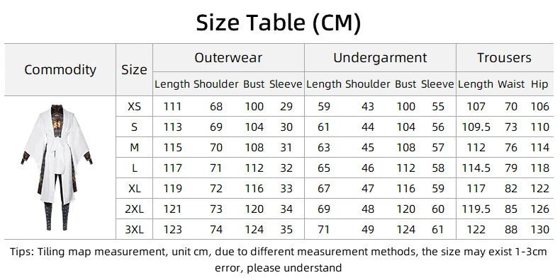 Traje de Cosplay de Erlang Shen – Black Myth Wukong Yang Jian | Disfraz de Batalla para Adultos - Fantasia Cosera