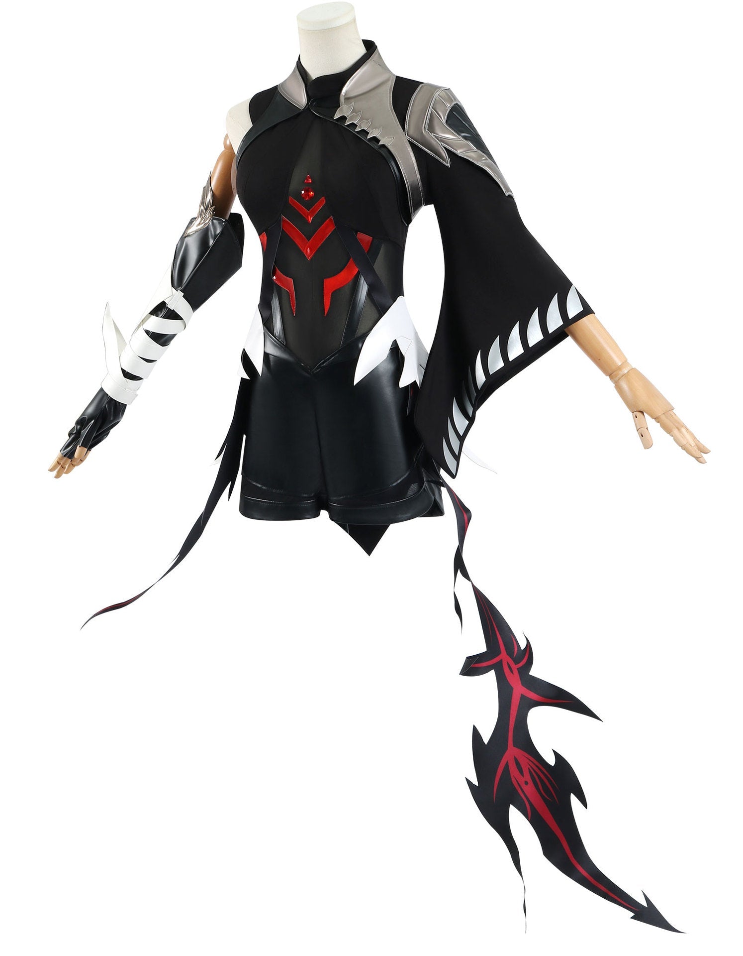 Traje de Cosplay Sombra – Rey de la Gloria Nuevo Héroe Pluma Oscura Dongjun - Fantasia Cosera