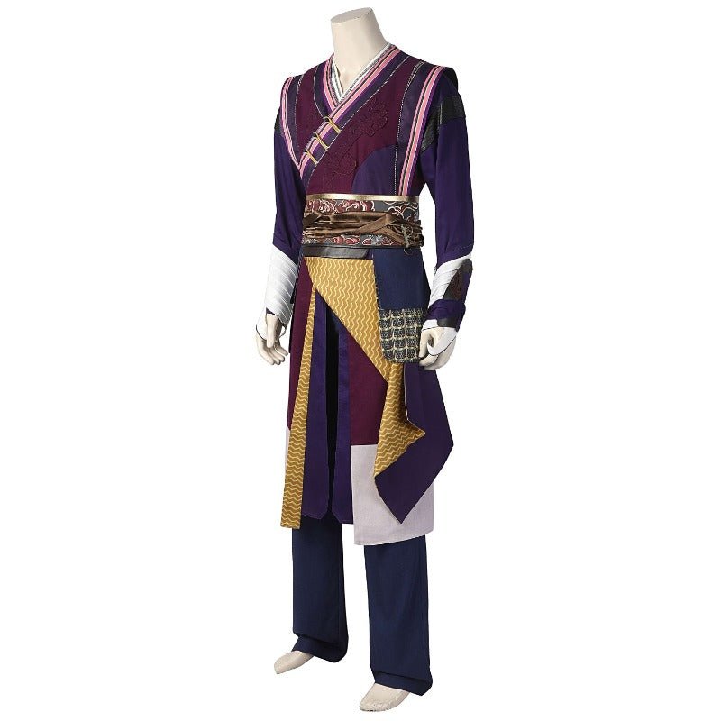 Traje de Cosplay de Wong de Doctor Strange 2 - Disfraz Deluxe para Halloween y Roleplay - Fantasia Cosera