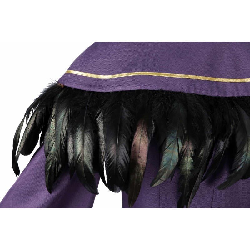 Traje de Cosplay de Akemi Homura Puella Magi Madoka Magica para Mujer - Fantasia Cosera