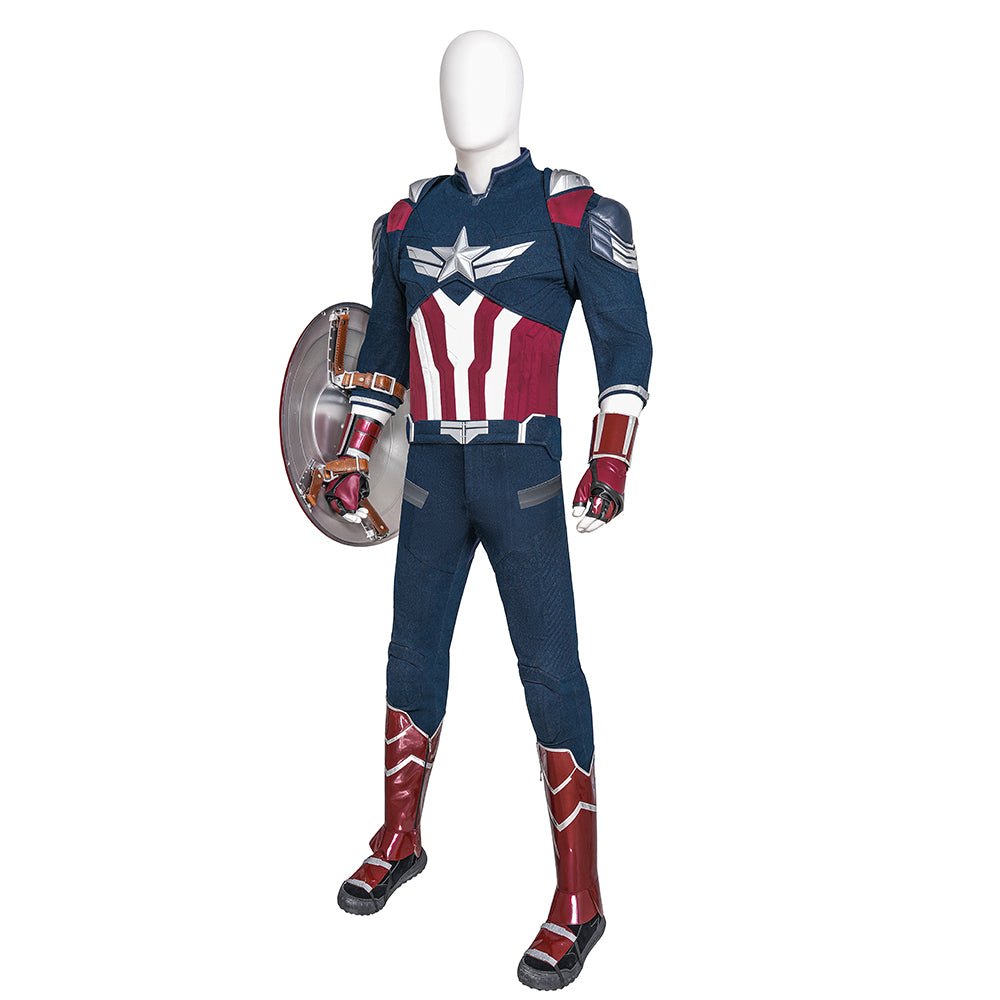 Traje de Cosplay Captain America 4 - Falcon Edición Captain America - Fantasia Cosera
