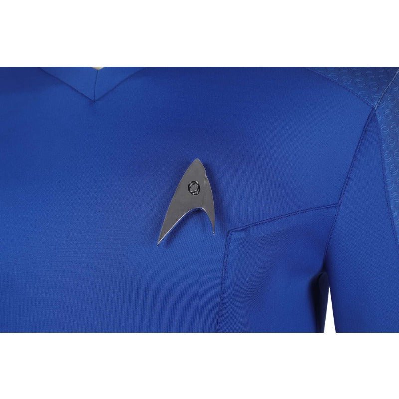 Traje Completo de Cosplay de Spock de Star Trek Strange New Worlds - Fantasia Cosera