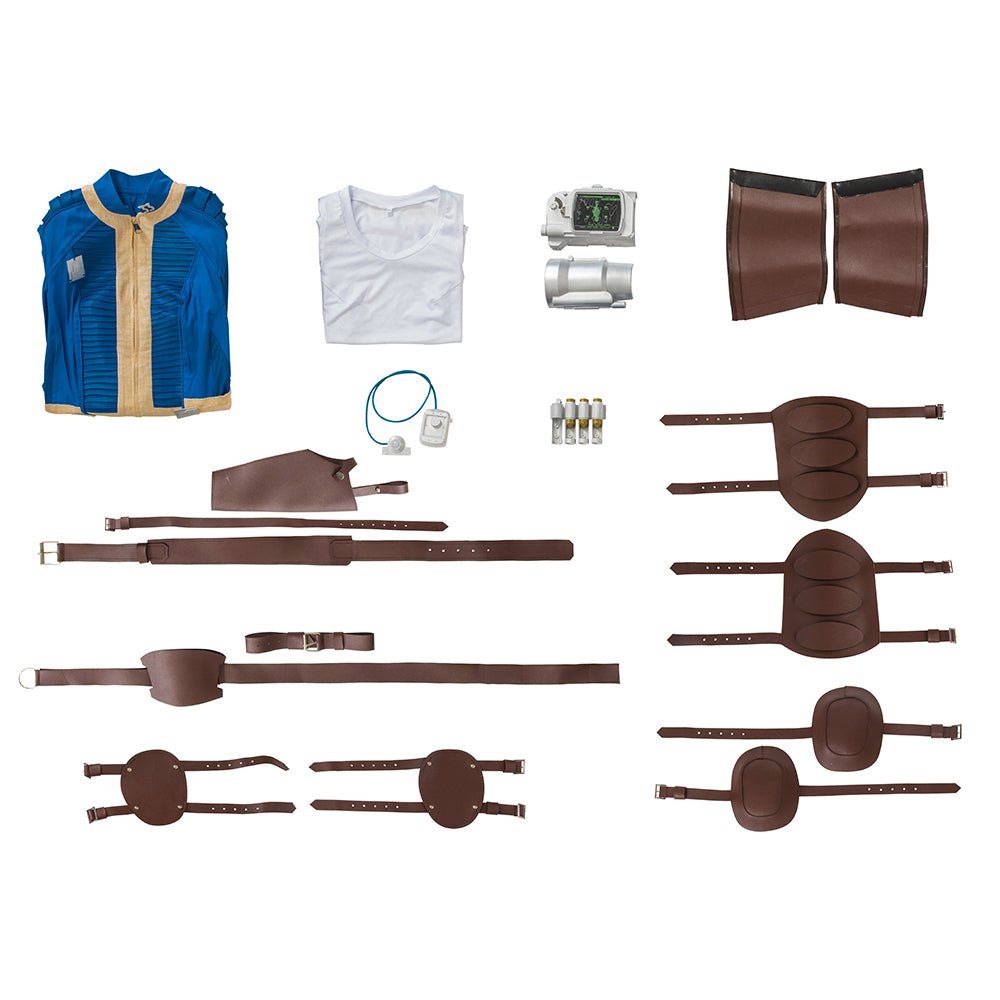 Traje de Cosplay de Lucy de la Serie en Acción Real de Fallout - Calidad Premium - Fantasia Cosera