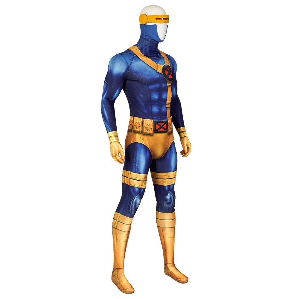 Traje de Cosplay de Cíclope de X-Men 97 para Hombres - Disfraz de Superhéroe Scott Summers - Fantasia Cosera