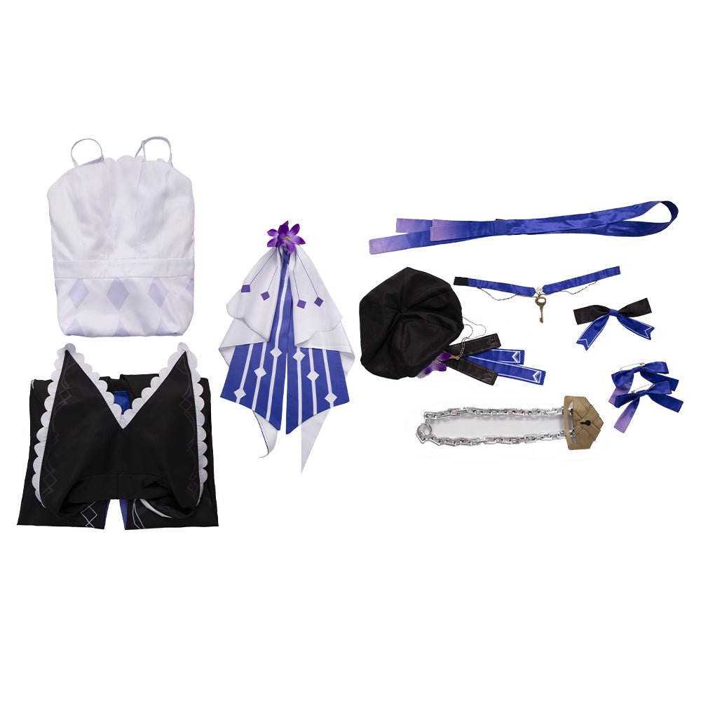 Traje de Cosplay de Honkai Star Rail Halloween Mujer Trailblazer Conjunto Completo - Fantasia Cosera