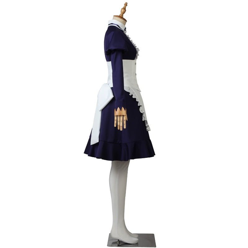 Vestido de Criada Elizabeth Liones Cosplay - Traje de Los Siete Pecados Capitales Anime - Fantasia Cosera