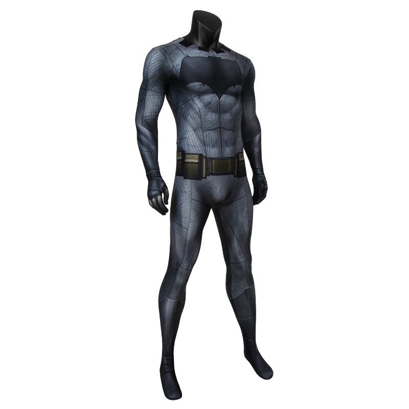 Traje de Cosplay de Bruce Wayne para Hombre Jumpsuit Superhéroe Halloween - Fantasia Cosera