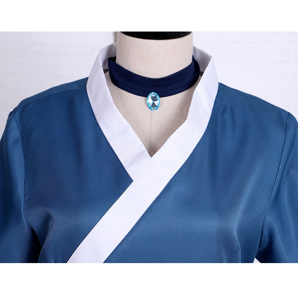 Avatar: El Último Maestro del Aire Katara Nueva Edición Traje Cosplay - Fantasia Cosera