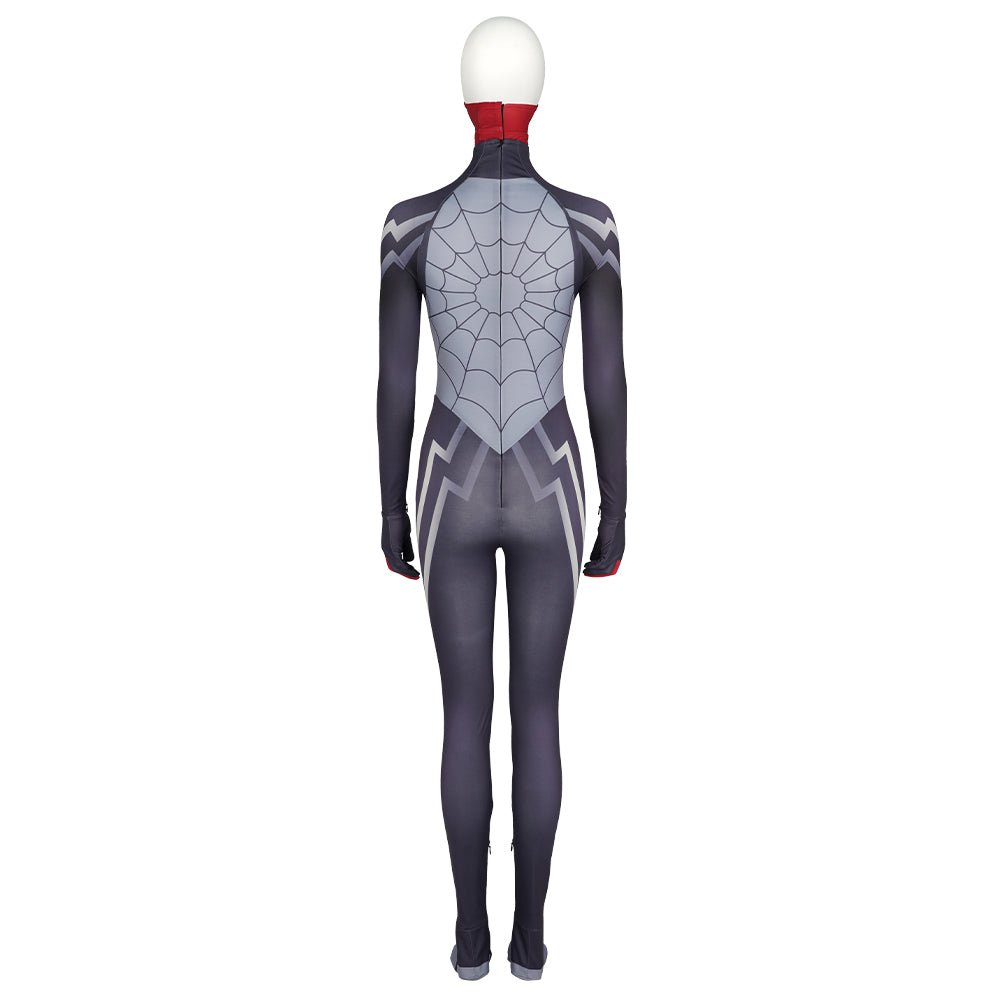 Traje de Cosplay de Seda Cindy Moon de Spider-Man Homecoming para Halloween y Comic Con - Fantasia Cosera