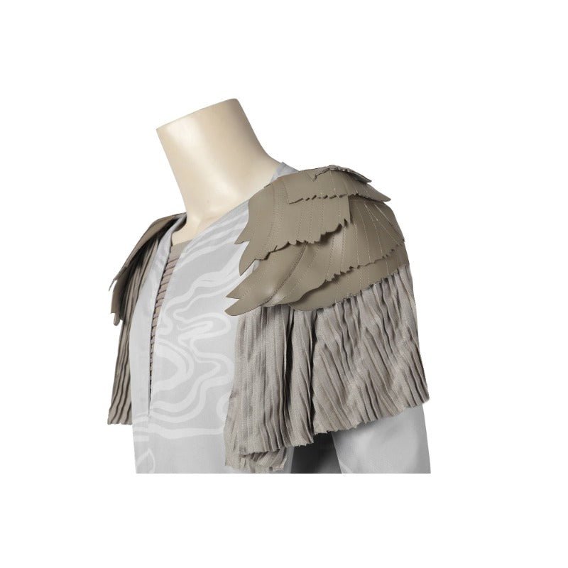 Traje de Cosplay de Elfo Elrond de Los Anillos de Poder para Hombres - Túnica, Capa y Armadura - Fantasia Cosera