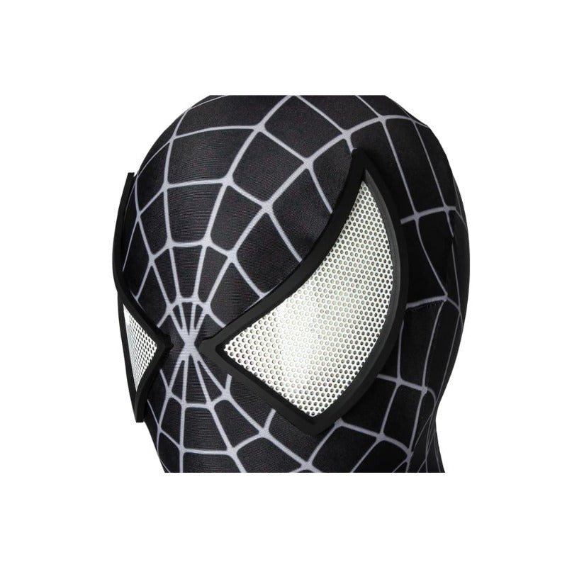 Traje de Venom Spider-Man Simbiote Negro Marvel Spider-Man 3 Cosplay - Fantasia Cosera