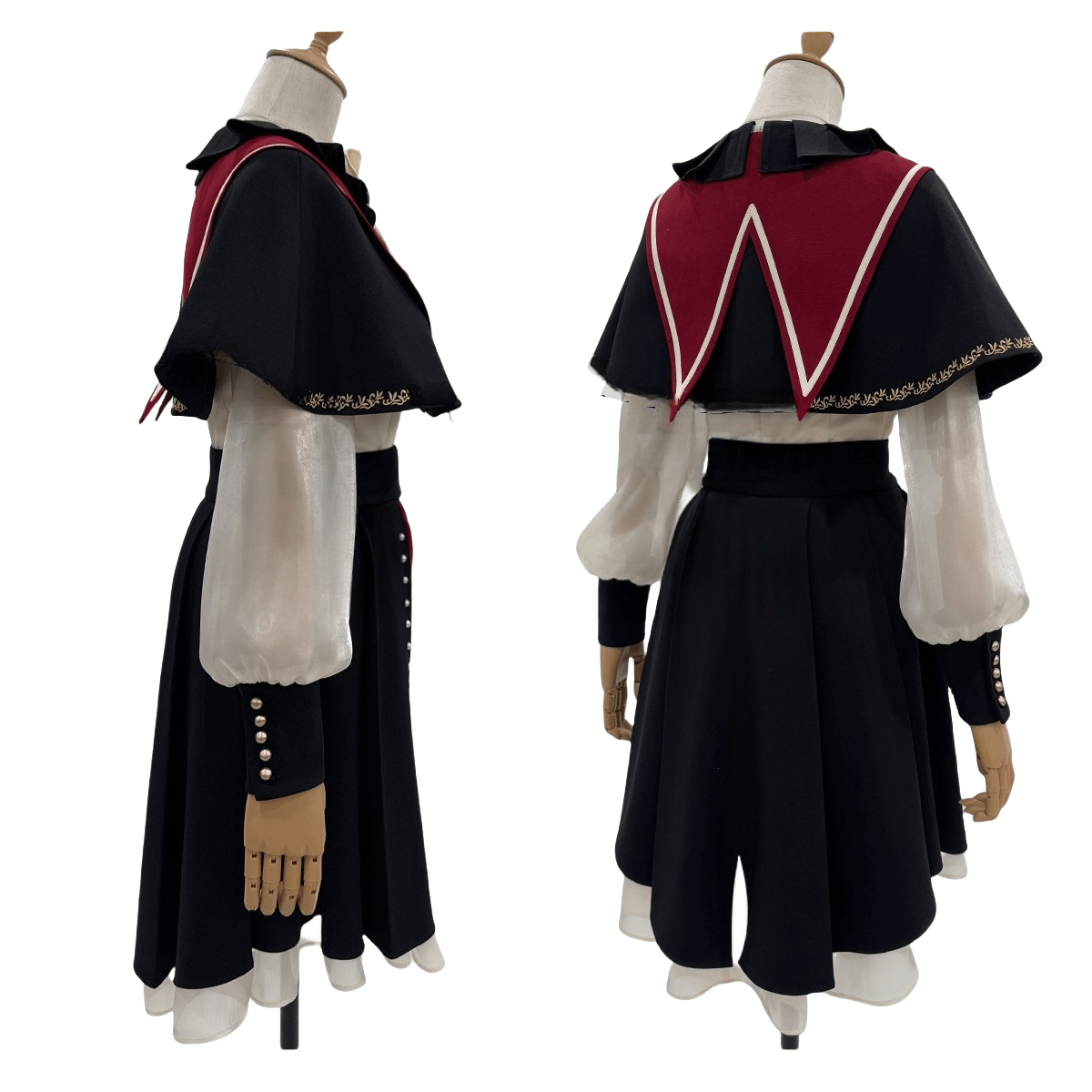 Traje de Cosplay Wakaba Mutsumi de BanGDream Ave Mujica - Outfit Anime de Alta Calidad - Fantasia Cosera