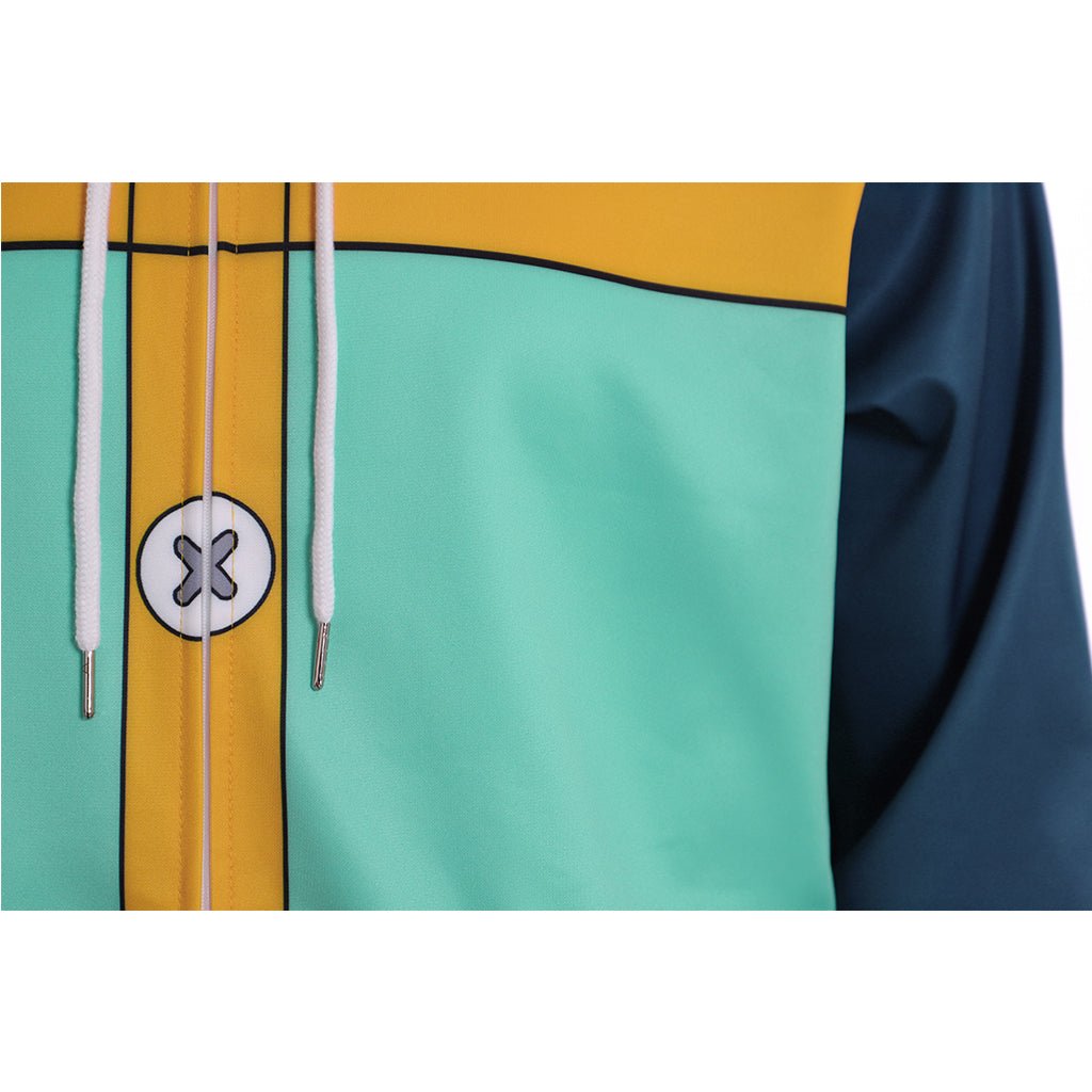 Los Siete Pecados Capitales Rey Hada Harlequin Cremallera Kpop Sudadera - Fantasia Cosera