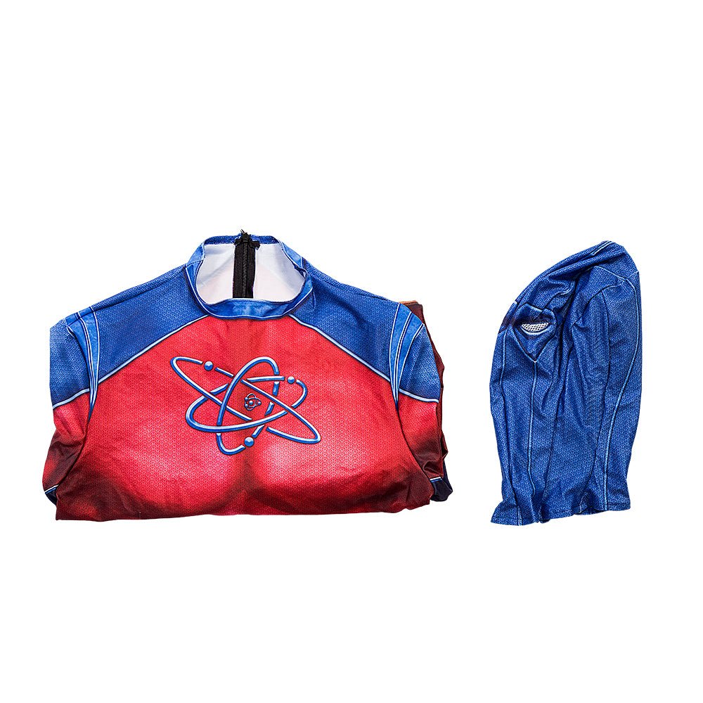 Traje de Cosplay de Black Adam Atom Smasher, Disfraz de Superhéroe para Halloween - Fantasia Cosera