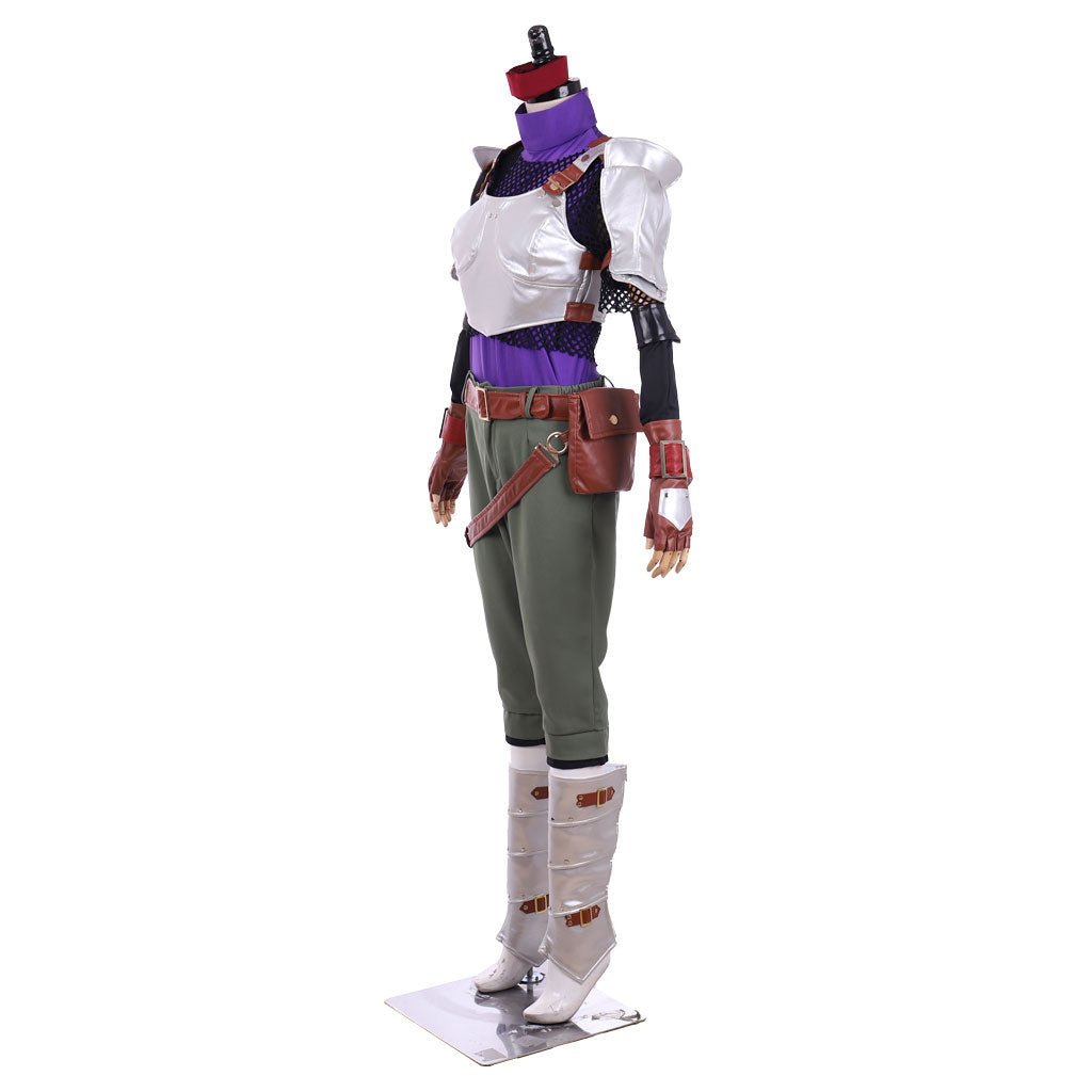 Traje de Cosplay de Jessie de Final Fantasy VII Remake | Hecho a Medida para Roleplay y Eventos - Fantasia Cosera