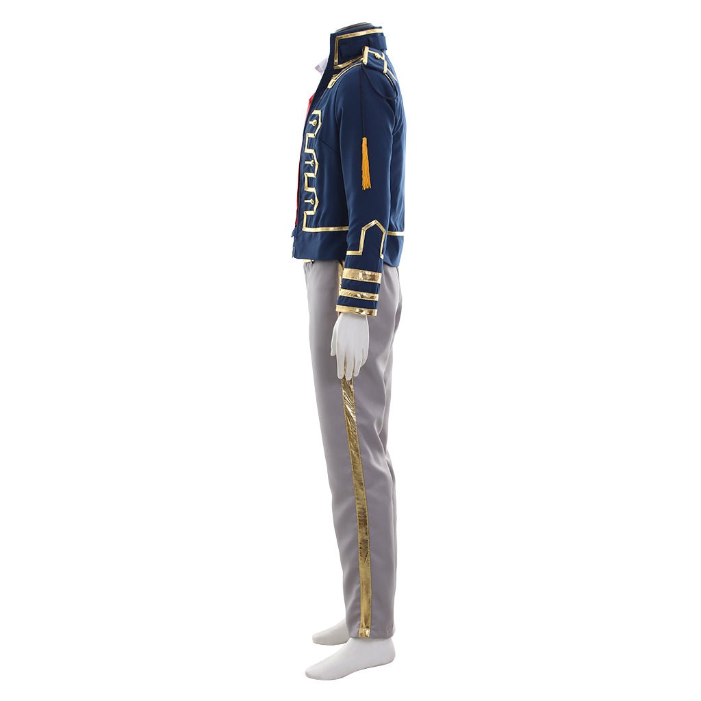 Traje de Cosplay de Nils Light Field para Hombres | Chaqueta, Camisa y Pantalón de Juego Completo - Fantasia Cosera