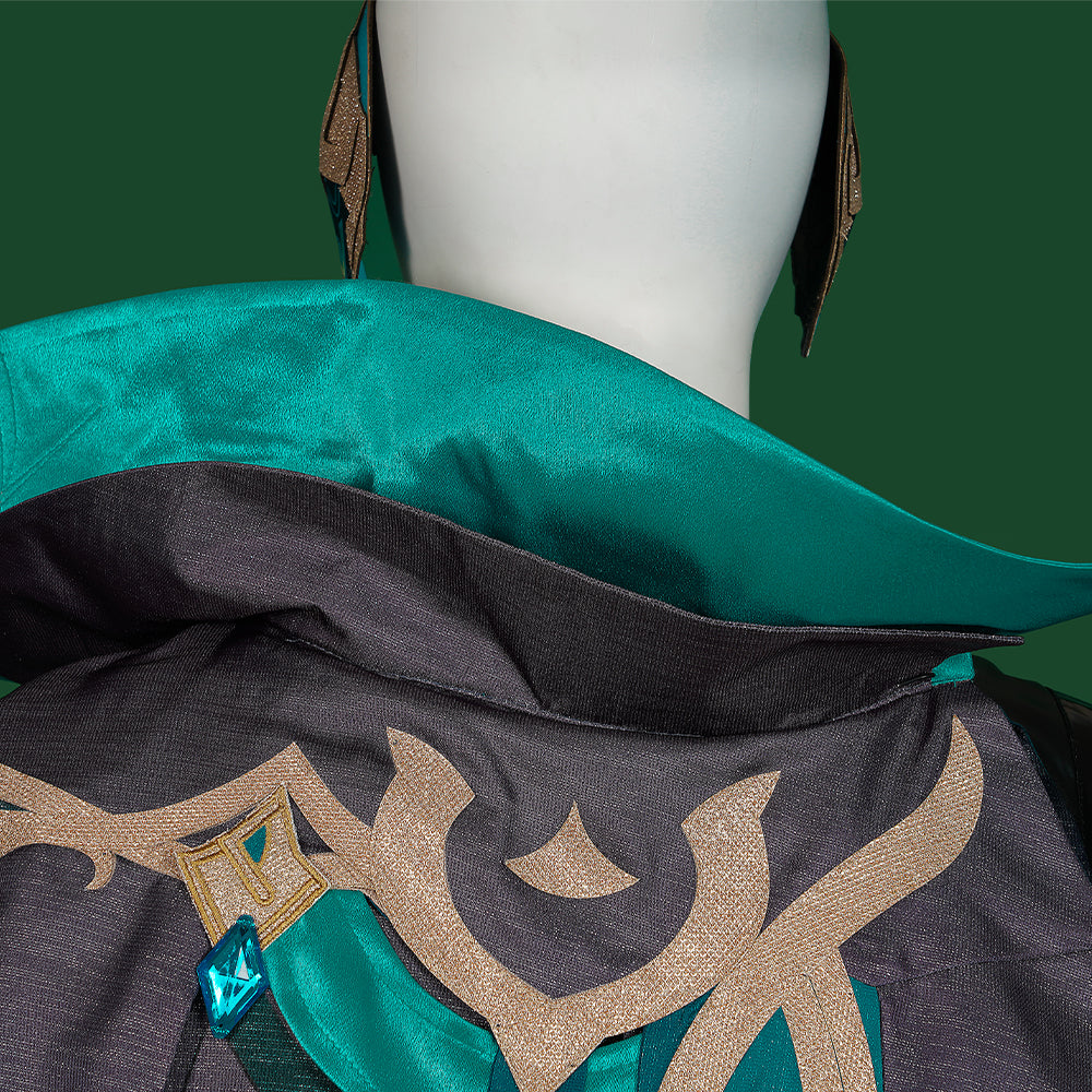 Traje de Cosplay de Alhaitham para Fans de Genshin Impact - Fantasia Cosera