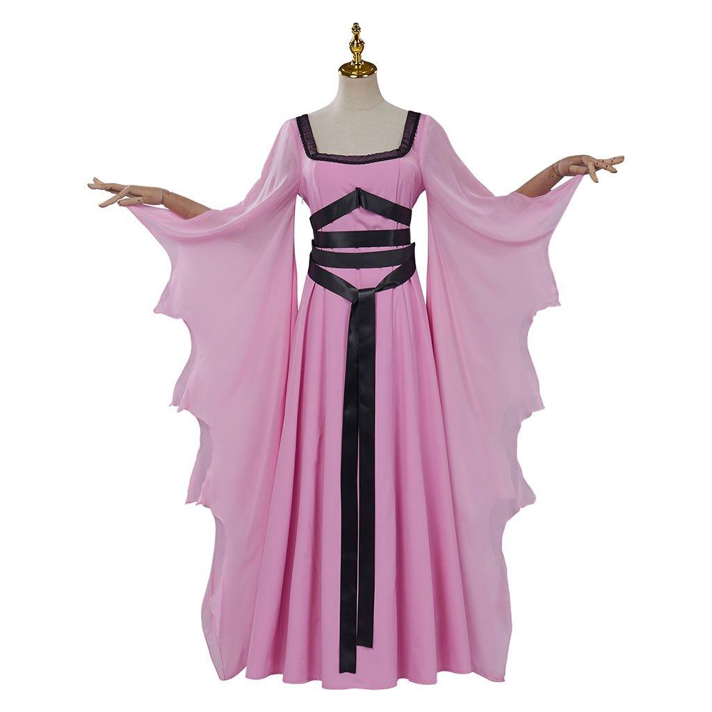 Disfraz de Lily Munster | Vestido Gótico Victoriano y Túnica de Vampira | Traje de Halloween para Mujer - Fantasia Cosera