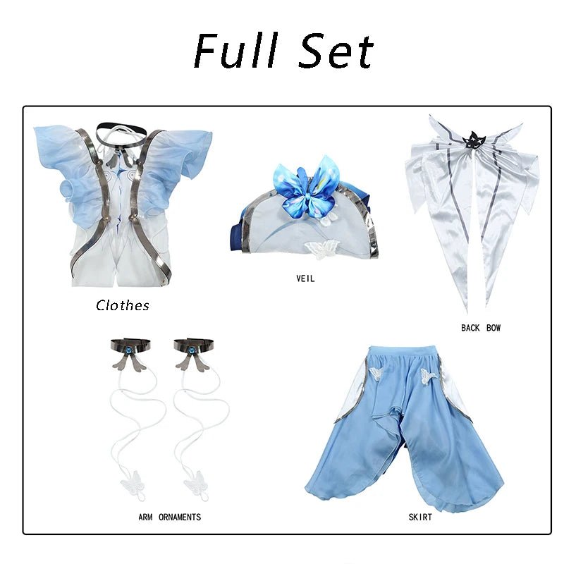 Juego Wuthering Waves El Guardián de las Costas Negras Traje de Cosplay Vestido Mujer Disfraz Fiesta Halloween - Fantasia Cosera