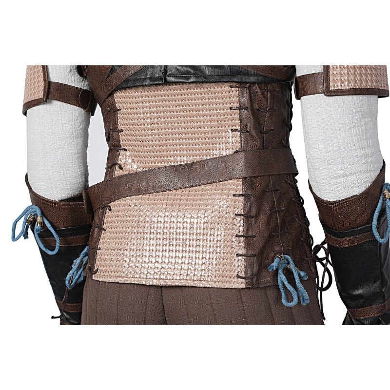 Traje de Cosplay de Geralt de Rivia de The Witcher 3 - Chaqueta de Cuero para Halloween y Eventos - Fantasia Cosera